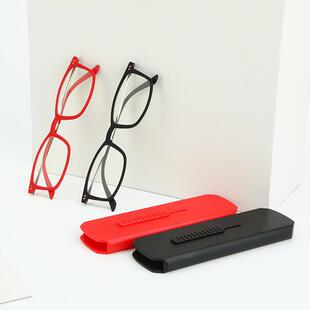 超轻薄纸片老花镜简约小巧口袋便携推拉式中老年防蓝光阅读远视镜