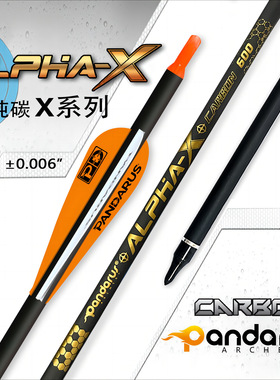 PANDARUS潘神碳箭 内径6.2mm阿尔法 碳素箭