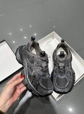 欧货IDO女鞋2026春款爆款厚底增高轻便老爹鞋女小个子休闲运动鞋