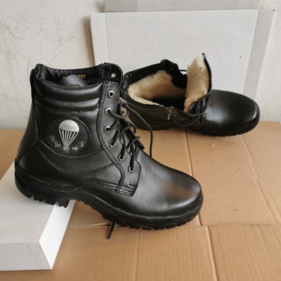 5302库存真皮羊毛短靴男冬季保暖高帮户外防寒棉靴短腰东北棉皮鞋