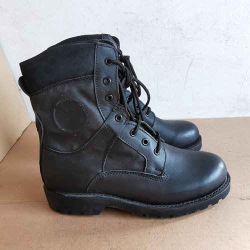 特价清仓5302库存战靴男头层牛皮高腰中筒皮靴系带马丁靴户外单靴