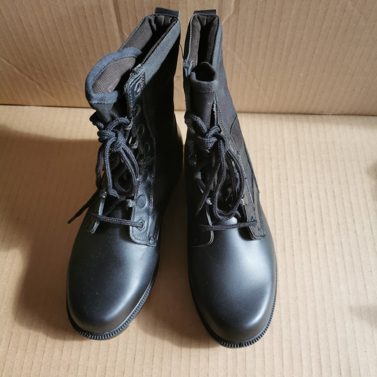 际华3514厂女战靴高帮真皮头层牛皮户外防护靴小瑕疵断码处理