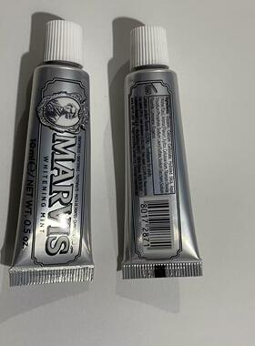 Toothpaste意大利玛尔斯牙膏薄荷亮白牙龈小样10ml伴手礼口气清新