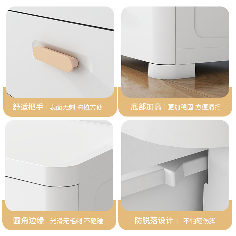 特大号加厚塑料收纳箱盒抽屉式收纳柜多层储物柜家用衣服整理箱子
