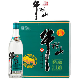 42度500ml 6瓶 国标 整箱装 浓香型白酒 陈酿 牛栏山