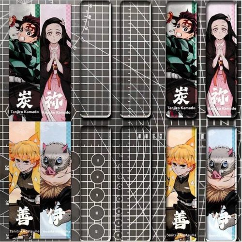 瑞幸联名鬼灭之刃冰箱贴diy材料包手工自制亚克力板定制磁吸配件