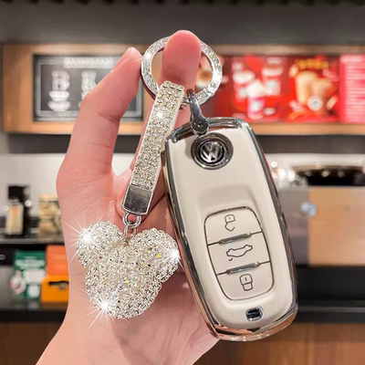 适用大众辉昂钥匙套专用16-21款辉昂380TSL汽车保护壳高级扣包女