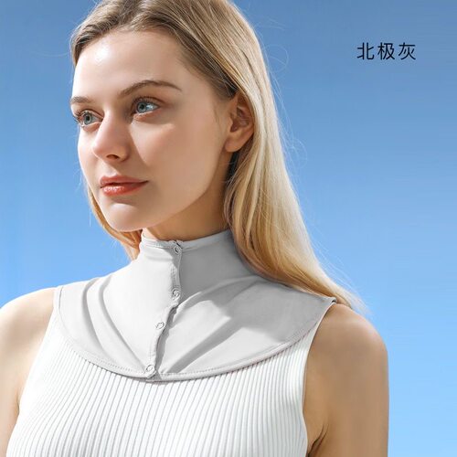 莎桐曼夏季纯色韩版女围脖防晒