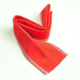 全棉罗纹领口锁边布料卫衣棒球校服夹克纯棉螺纹松紧针织弹力面料