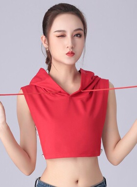 秋冬春夏装卫衣假帽子领新疆棉内搭连帽假领子女假衣领外套装饰领