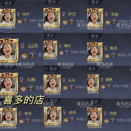 和平精英二字id吃鸡改名双字id情侣id 简单干净两字盲盒