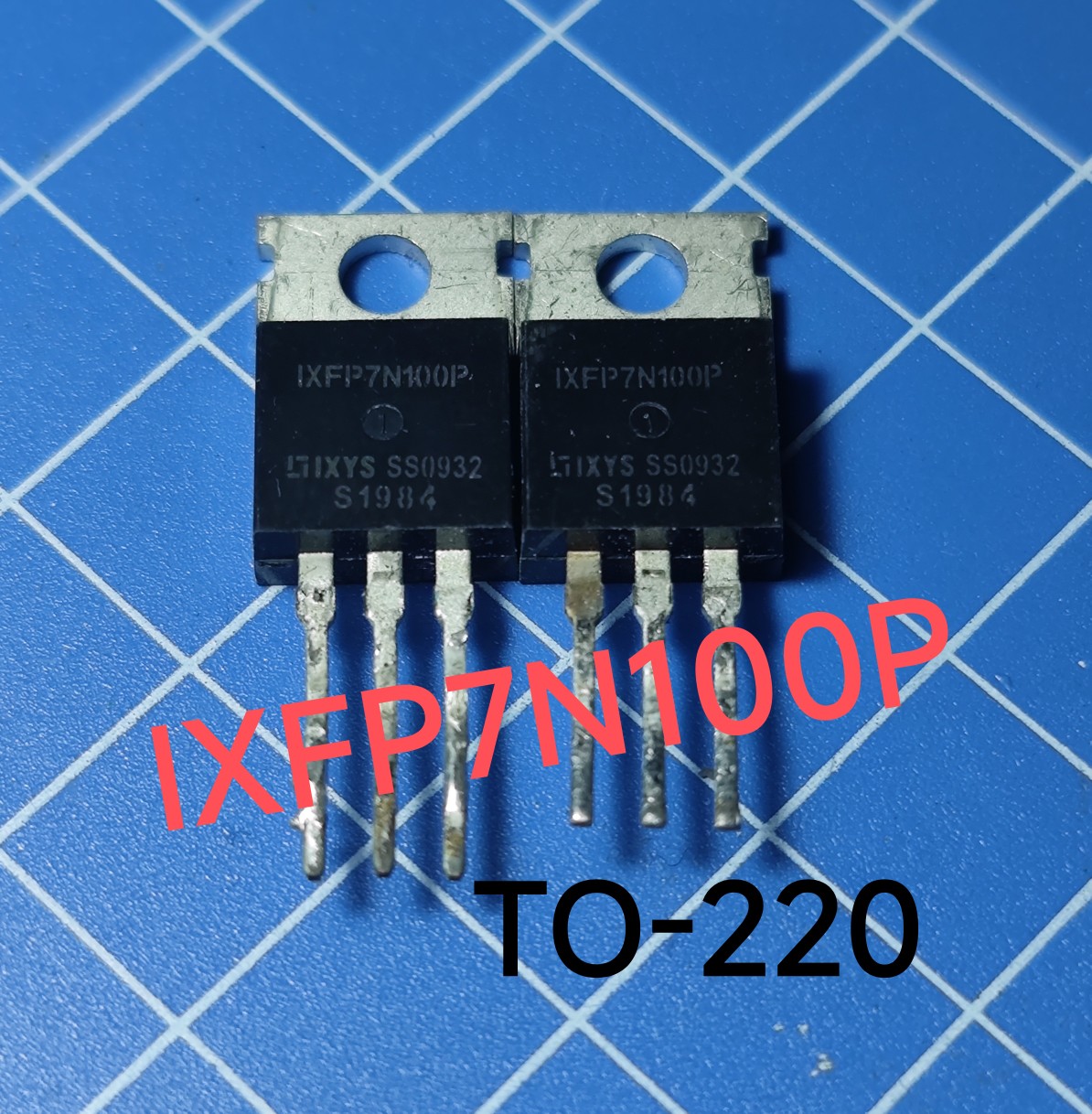进口原字IXFP7N100P 高品质7A 1000v 高耐压mos管 7n100 现货