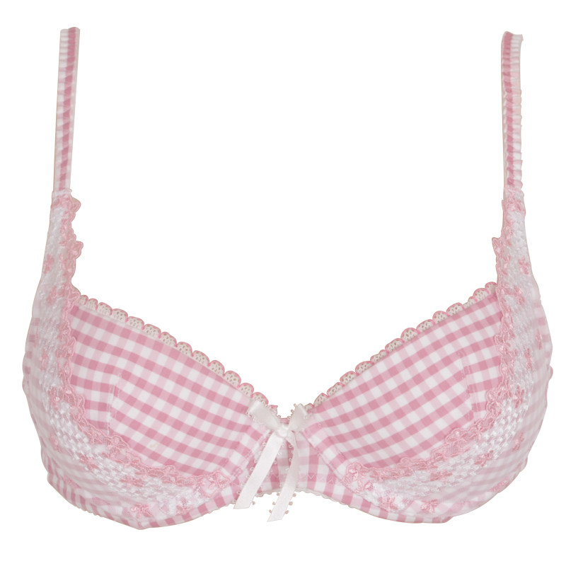 折华宝莉8818少女文胸性感收副乳棉质面料甜美单排扣 2件包邮