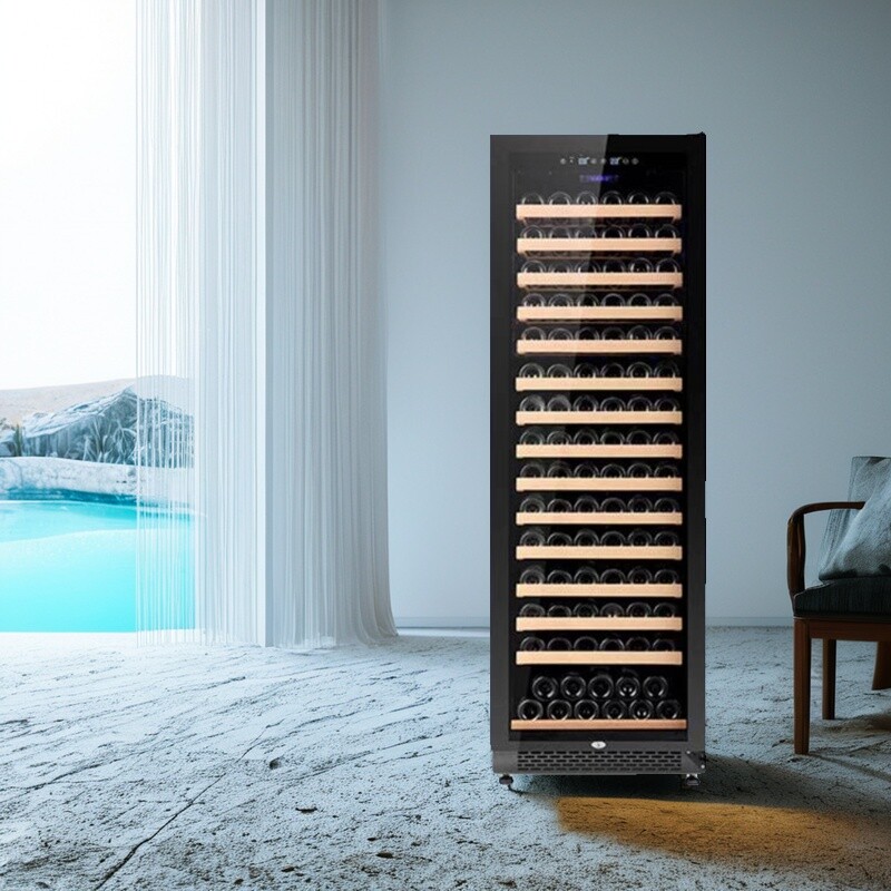 恒温酒柜简约现代嵌入式红酒柜轻奢酒柜家用大容量窖藏客厅冷藏柜