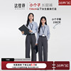 达佳诗灰色西装裤女职业西裤小个子裤子宽松直筒阔腿裤女士休闲裤