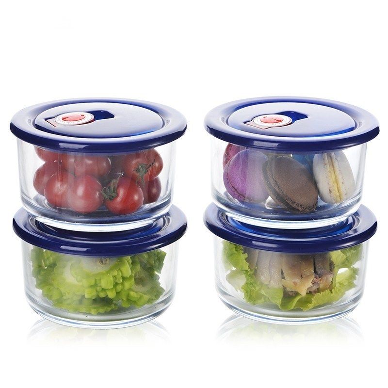 料理碗钢化玻璃盆冰箱家用碗水果汤碗带盖套装和面盆耐热大容器加|ruв категории посуда, сохранение контейнер/сохранение продовольственный, сохранение коробка - от Buy2taobao.com для оказания профессиональной услуги покупки агента Taobao