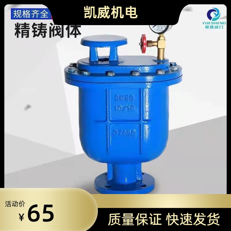 CARX复合式排气阀 法兰快速自动放气阀DN25 50 65 80 100 150 200图片