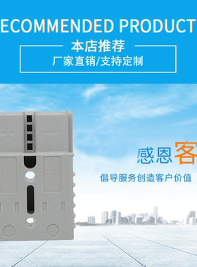 泽弘大电流连接器 安德生系列175A 600V插头