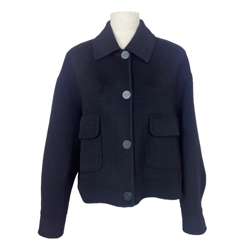 可路莎秋冬短款夹克双面呢