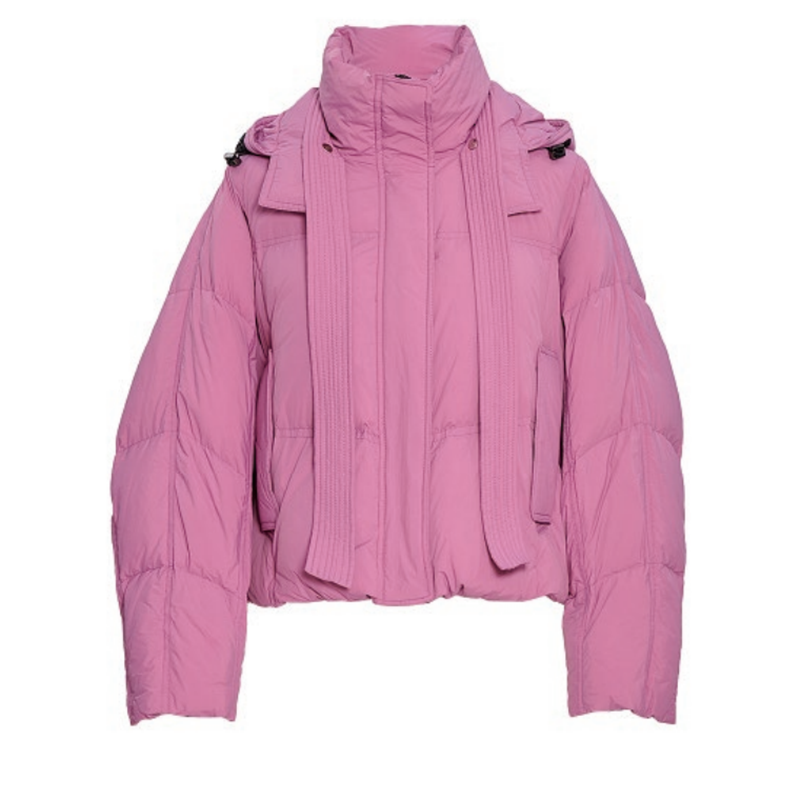 Cr.lu/可路莎聚酯纤维短款