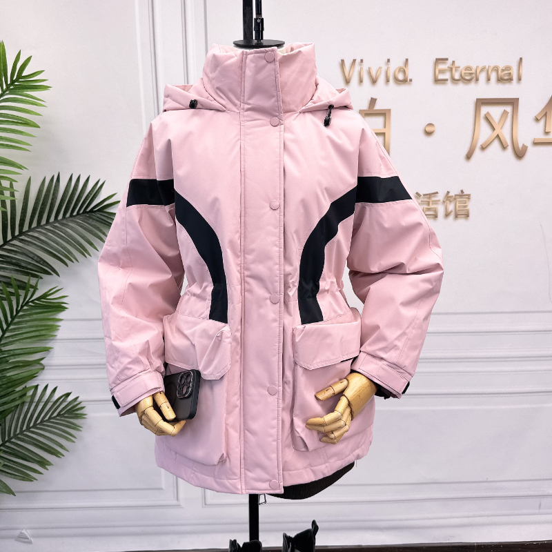 可路莎247780冬季冲锋衣羽绒服