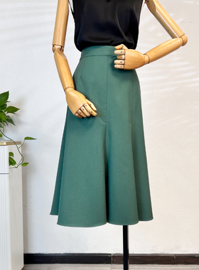 可路莎专柜232340优雅鱼尾半身裙女夏季新品性感包裙