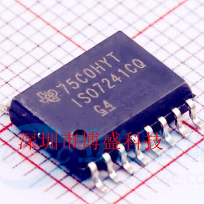 原装 ISO7231/7241/7242 CQDWRQ1 全新TI隔离器芯片 C-Q1 SOIC-16