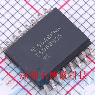 原装ISO5852 SDW/SDWR/SQDWQ1/SQDWRQ1/MDWREP全新芯片IC SOIC-16