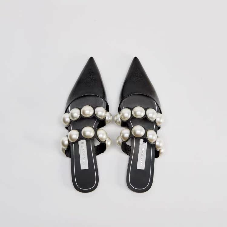 ZARA DTMŮЬ2018ÕäÖé×°Êζ¸úЬ´ºÏᆵ½µ×ƽ¸ú¼âÍ·Å®ÍÏЬÐÝÏÐЬ