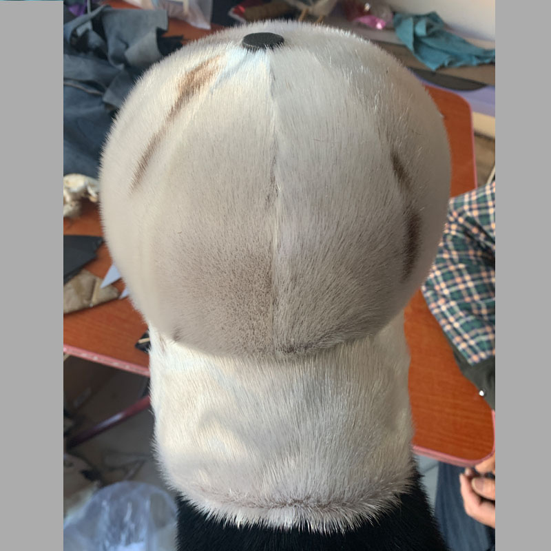 真海豹皮棒球帽子年轻男女2025年