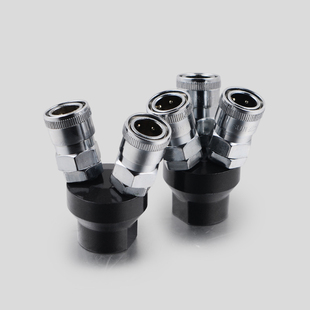 SMY 快速接头 SMV尼尔森山耐斯圆三通二通气动气泵空压机多管路C式