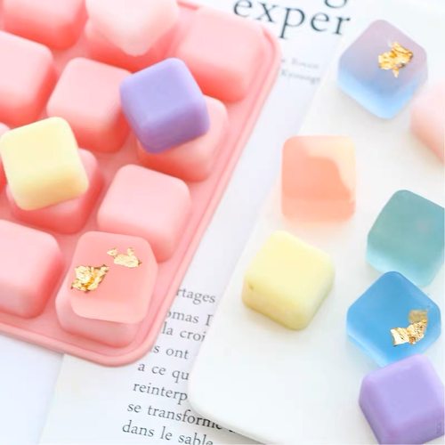 网红方块嚼嚼乐模具糖果食品级