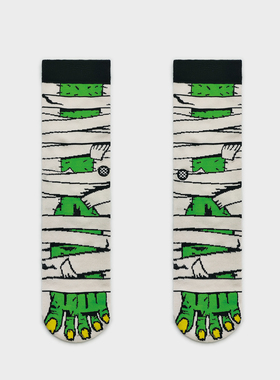 HBJ-ST原单男童袜新疆长绒棉防臭抑菌柔软舒适女袜个性潮流四季袜