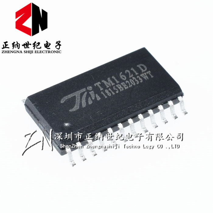 全新原装 贴片 TM1621D SOP-24 RAM映射 14*4 LCD驱动器