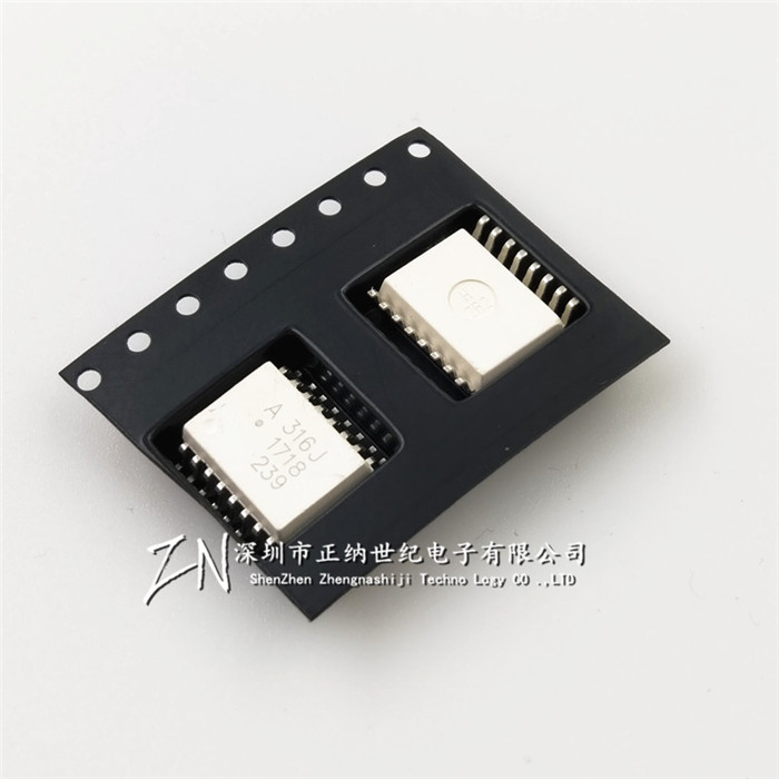 全新进口原装AVAGO安华高 HCPL-316J SOP16 A316J IGBT驱动光耦