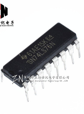 直插 74LS76 HD74LS76AP SN74LS76N DIP-16 清除K触发器 芯片IC