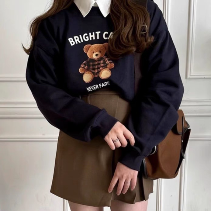 G@L卡通熊图案卫衣