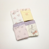 女童内裤 两盒 儿童三角四平角裤 小黑托昵托尼 纯棉 两条一盒 包邮