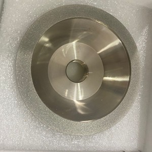 台湾一品钻石合金砂轮万能磨刀机金刚石碗型平行砂轮钨钢玻璃陶瓷