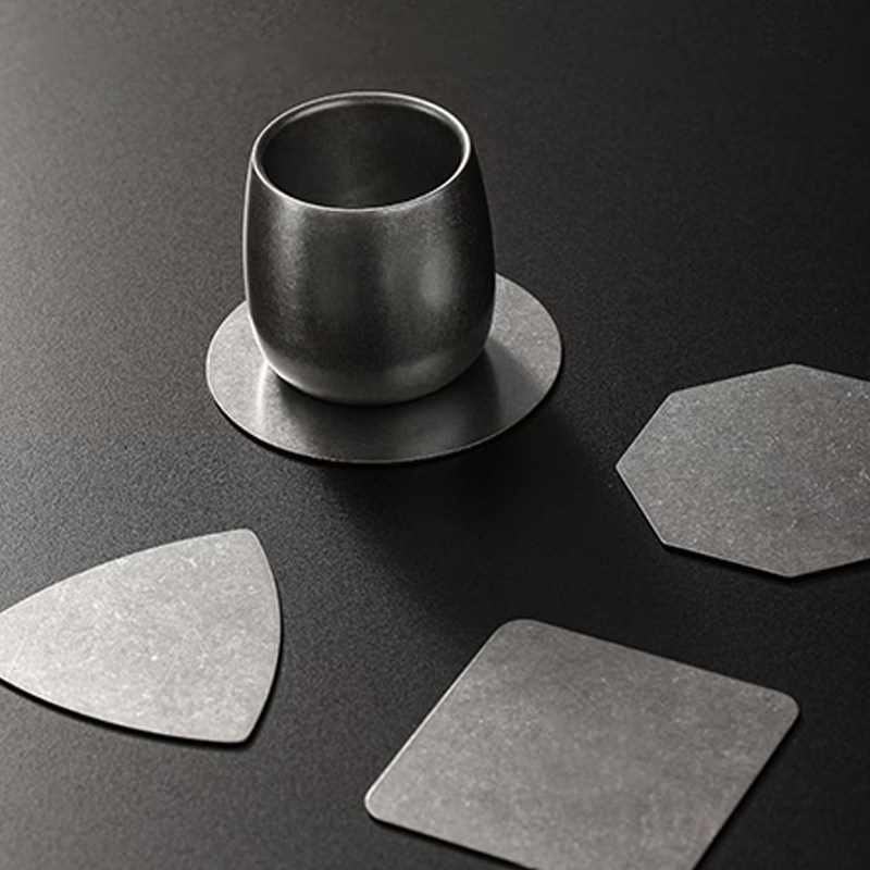 复古工业风创意设计感金属杯垫杯托DIY杯垫304不锈钢杯垫防烫垫子,餐饮具,杯垫,淘宝优惠券,粉丝福利购,淘宝优惠卷
