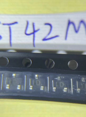 原装正品 KST42MTF 丝印1D  封装SOT-23  贴片晶体三极管