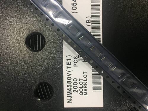 NJM4580V-TE1  4580丝印 JRC 低噪声运算放大器  原装TSSOP8
