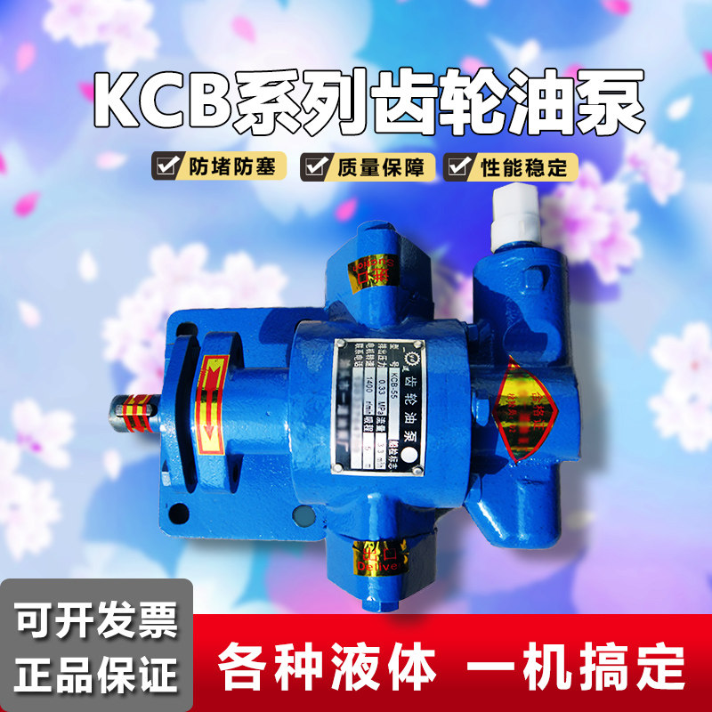 KCB齿轮泵自吸油泵铸铁高温电动
