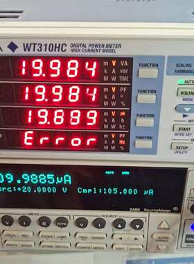 议价yokogawa横河WT310HC高电流功率计，功可维修