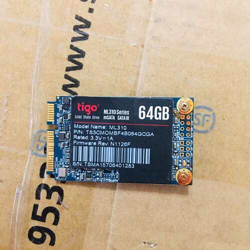 议价TIGO/金泰克 MSATA  64G可维修