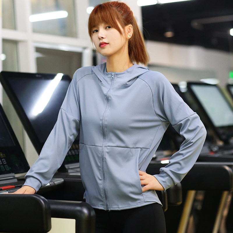 motion coat Quick drying Easy jacket zipper Thin section Cardigan run suit yoga Long sleeve Fitness wear Autumn and winterin the Sportswear/Casual Clothing , Sports jacket/Coat  category - from Buy2taobao.com to provide professional Taobao agent buy service