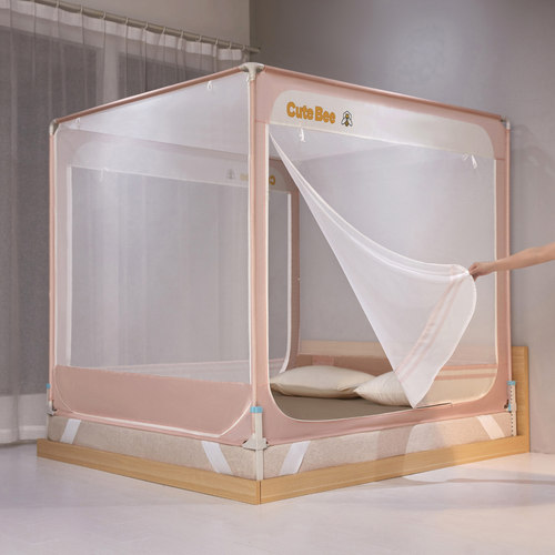 防摔蚊帐2026新款家用回底床笠式