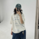 慵懒宽松短袖 Sleepzoo 小众休闲手写英文印花T恤女 夏季 25SS 韩版