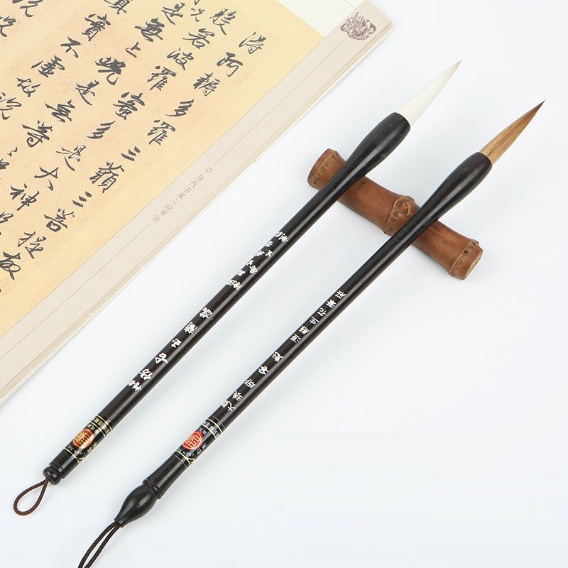 狼羊毛笔套装琅琊夺魁纯狼毫仿古玉兰蕊纯羊毫成人书法大楷硬毫国画勾线软毫行书隶书赵孟頫楷书专用安徽宣笔