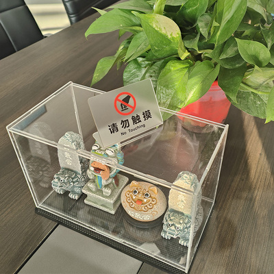 办公室靠山石横梁化解摆件